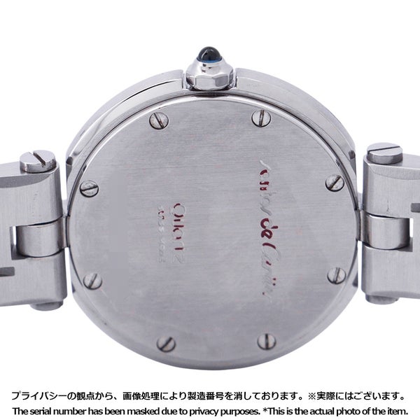 カルティエ サントス ヴァンドーム SM 8192 Cartier 腕時計 白文字盤