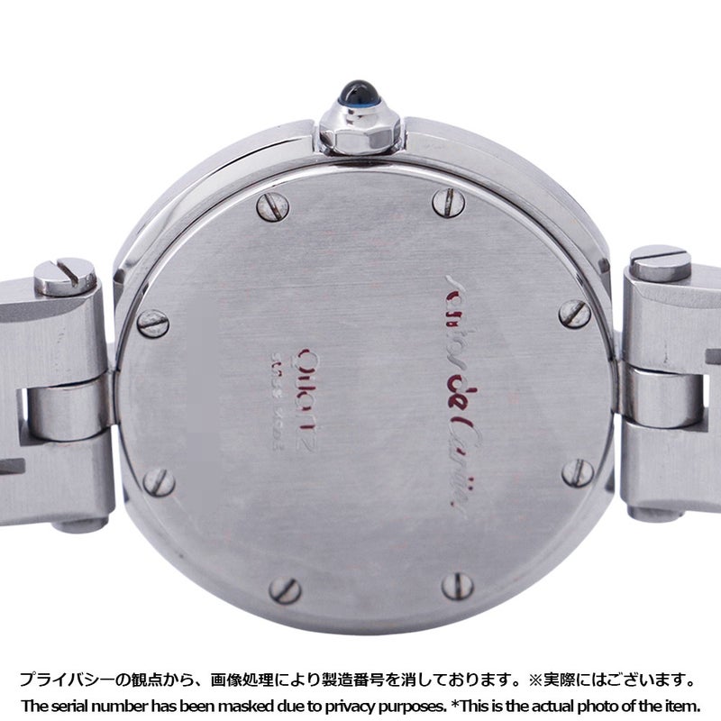 カルティエ サントス ヴァンドーム SM 8192 Cartier 腕時計 白文字盤