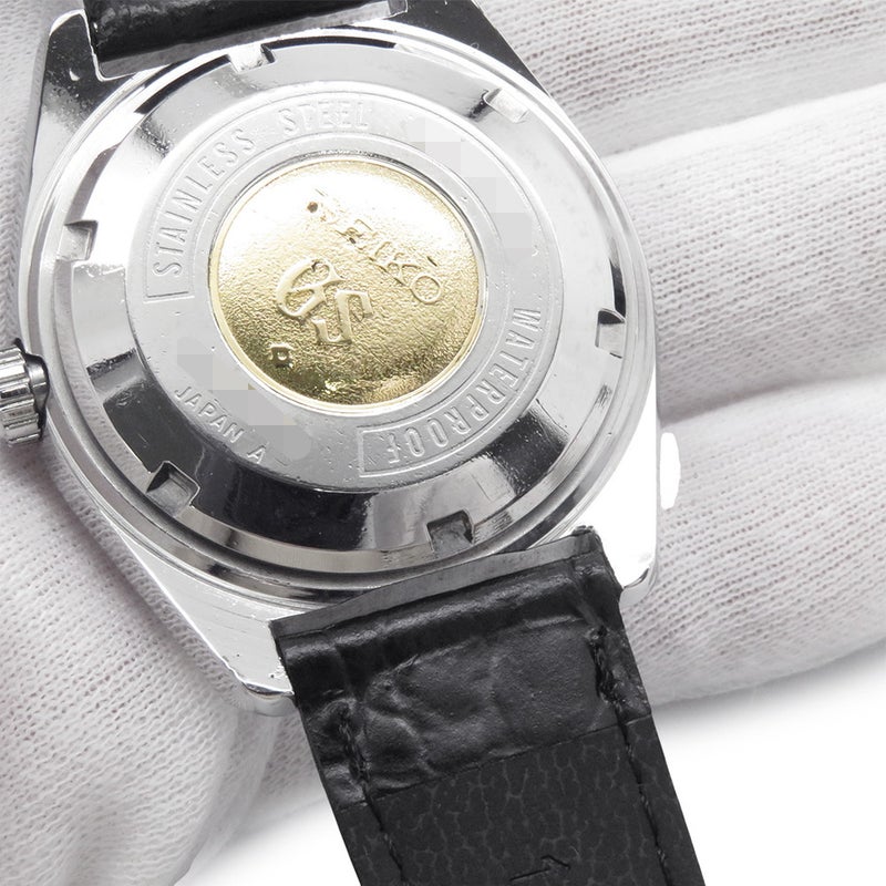 セイコー グランドセイコー ハイビート 36000 6145-8000 SEIKO 腕時計 シルバー文字盤