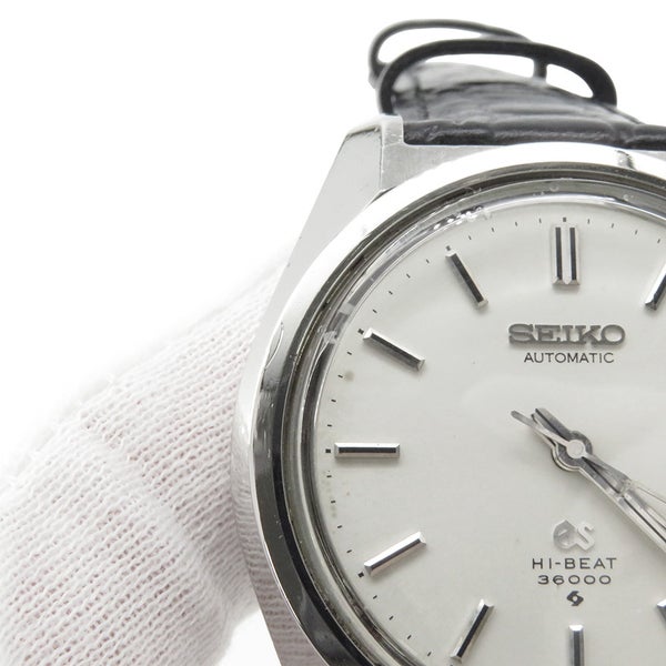 セイコー グランドセイコー ハイビート 36000 6145-8000 SEIKO 腕時計 シルバー文字盤
