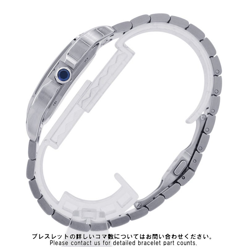 カルティエ サントス ドゥ カルティエ LM WSSA0013 Cartier 腕時計 ブルー文字盤