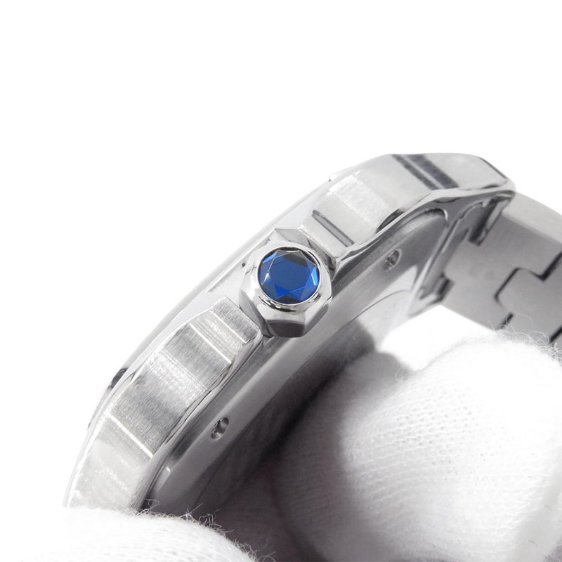カルティエ サントス ドゥ カルティエ LM WSSA0013 Cartier 腕時計 ブルー文字盤