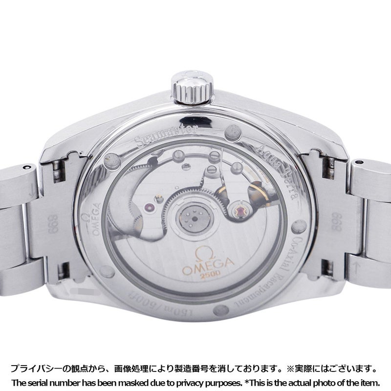 オメガ シーマスター アクアテラ 2504.30 OMEGA 腕時計 ウォッチ メンズ シルバー文字盤