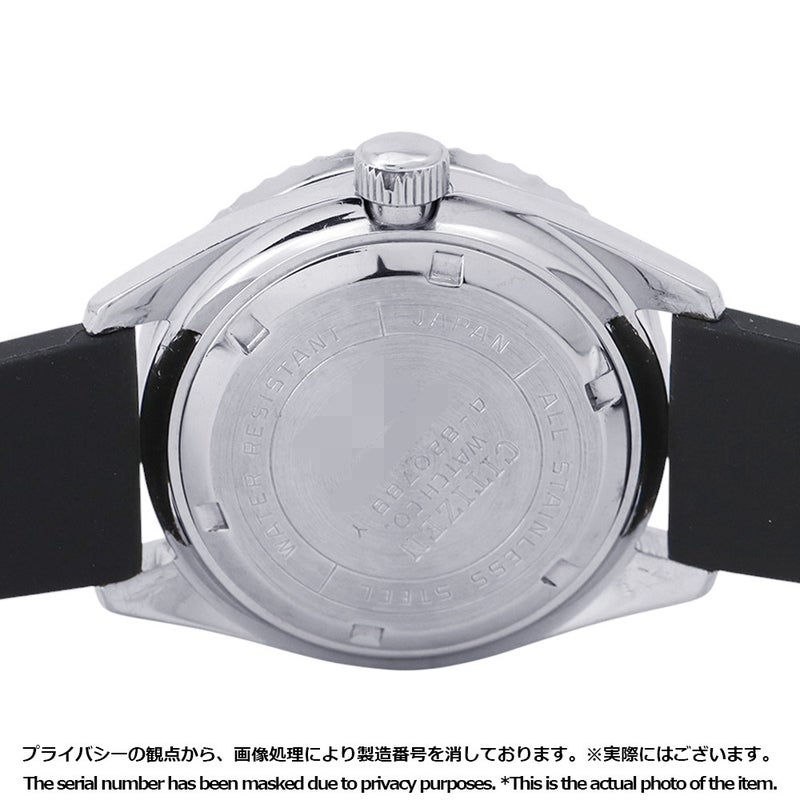 シチズン チャレンジダイバー 4-820789Y CITIZEN 腕時計 黒文字盤