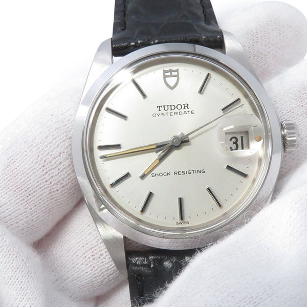 チュードル オイスターデイト 7992 TUDOR 腕時計 チューダー シルバー文字盤