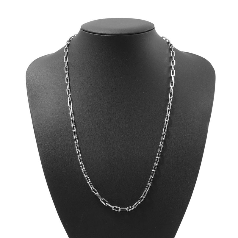 カルティエ ネックレス サントス ドゥ カルティエ スモールモデル K18WGホワイトゴールド B7224583 Cartier チェーンネックレス