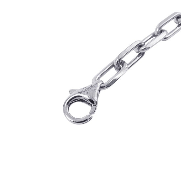 カルティエ ネックレス サントス ドゥ カルティエ スモールモデル K18WGホワイトゴールド B7224583 Cartier チェーンネックレス