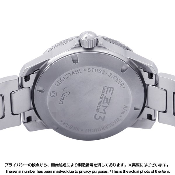 ジン 603 EZM3 ダイバーズウォッチ 603.EZM3 Sinn 腕時計 黒文字盤