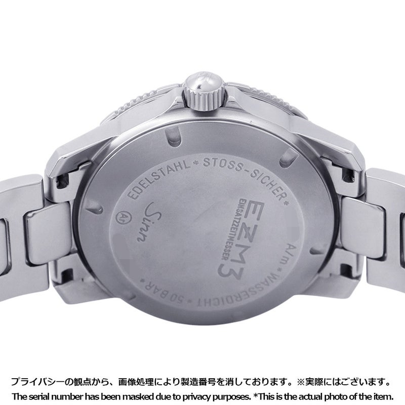 ジン 603 EZM3 ダイバーズウォッチ 603.EZM3 Sinn 腕時計 黒文字盤