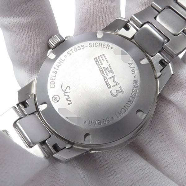 ジン 603 EZM3 ダイバーズウォッチ 603.EZM3 Sinn 腕時計 黒文字盤