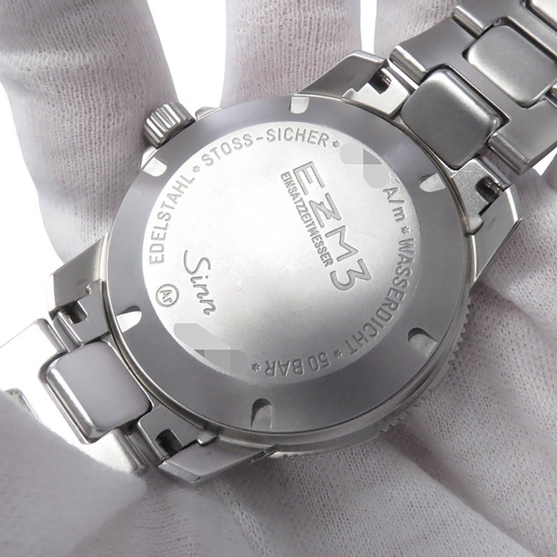 ジン 603 EZM3 ダイバーズウォッチ 603.EZM3 Sinn 腕時計 黒文字盤