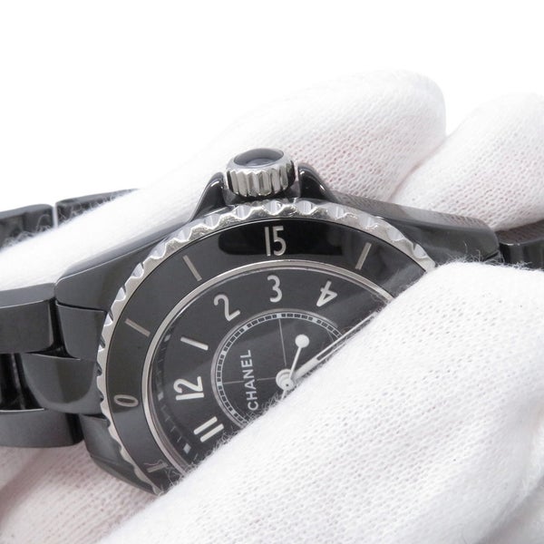 シャネル J12 H5695 CHANEL 腕時計 ウォッチ 黒文字盤 クォーツ