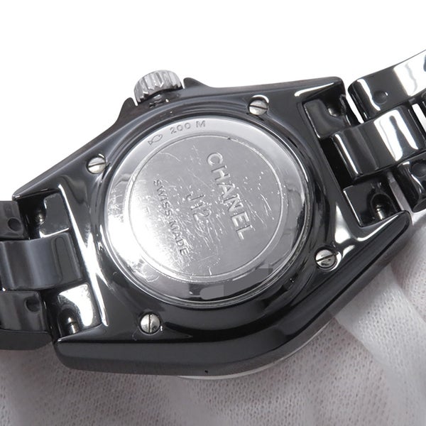 シャネル J12 H5695 CHANEL 腕時計 ウォッチ 黒文字盤 クォーツ