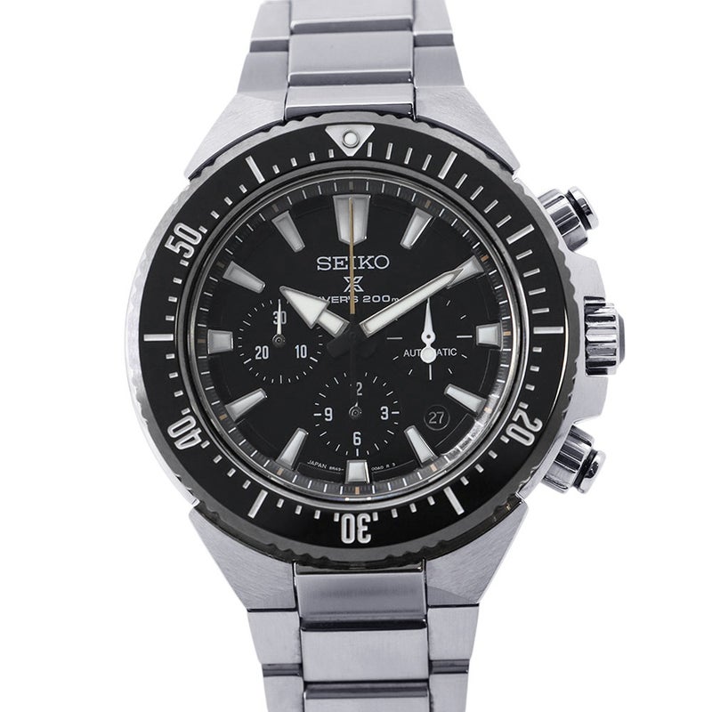 セイコー プロスペックス ダイバースキューバ トランスオーシャン SBEC001 SEIKO 腕時計 黒文字盤