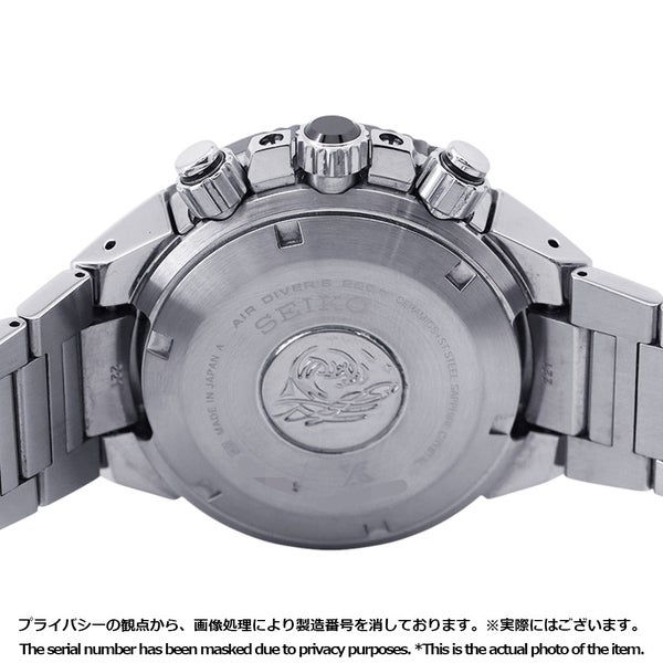 セイコー プロスペックス ダイバースキューバ トランスオーシャン SBEC001 SEIKO 腕時計 黒文字盤