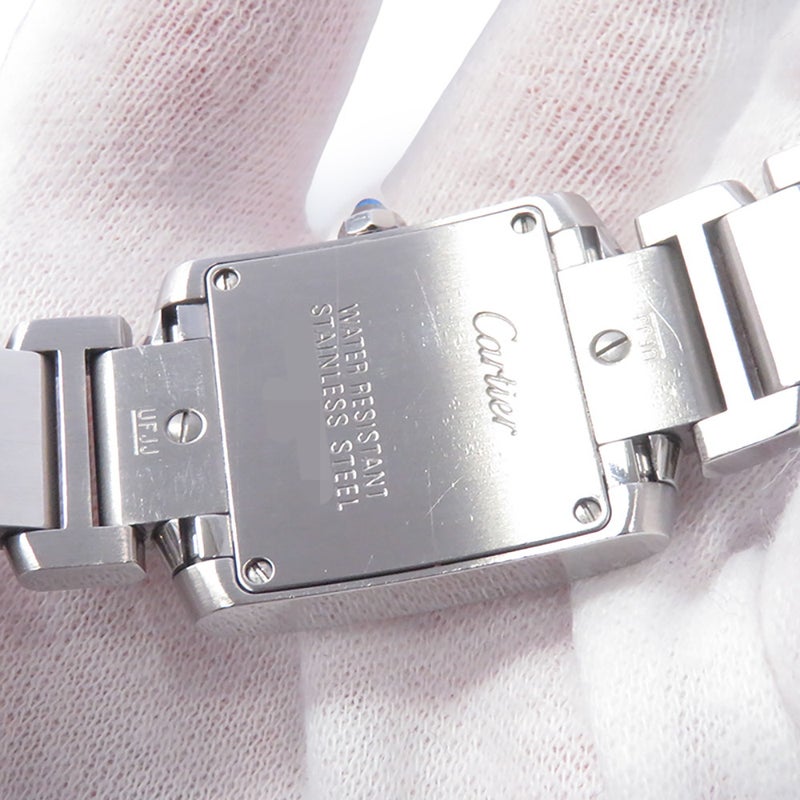 カルティエ タンク フランセーズ SM W51008Q3 Cartier 腕時計 アイボリー文字盤 クォーツ