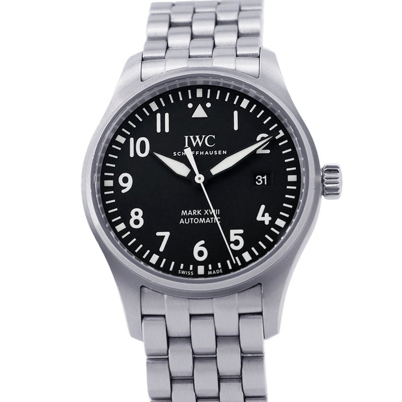 IWC パイロット ウォッチ マークXVIII IW327015 腕時計 黒文字盤