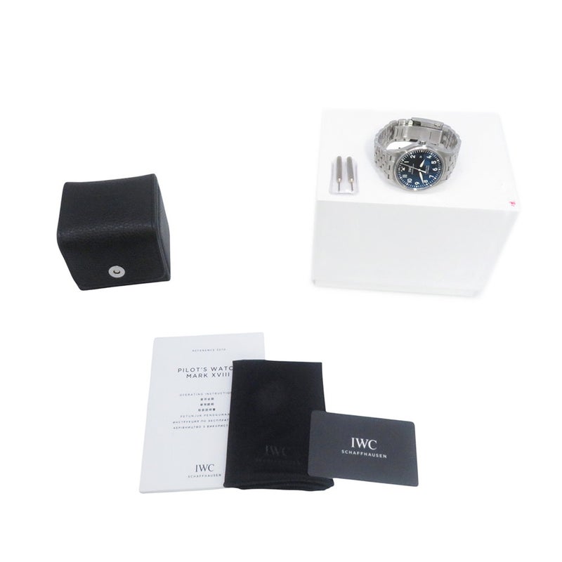 IWC パイロット ウォッチ マークXVIII IW327015 腕時計 黒文字盤