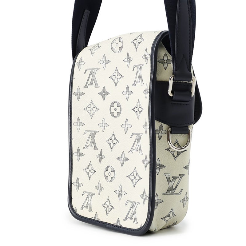 ルイヴィトン ショルダーバッグ メッセンジャーBB モノグラム・サバンナ M54247 LOUIS VUITTON バッグ 白