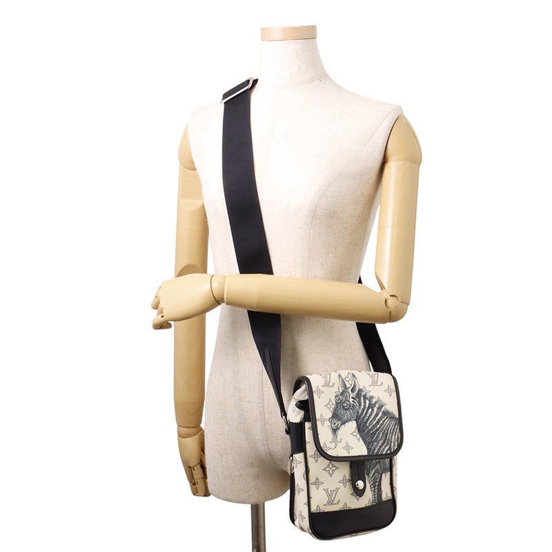 ルイヴィトン ショルダーバッグ メッセンジャーBB モノグラム・サバンナ M54247 LOUIS VUITTON バッグ 白