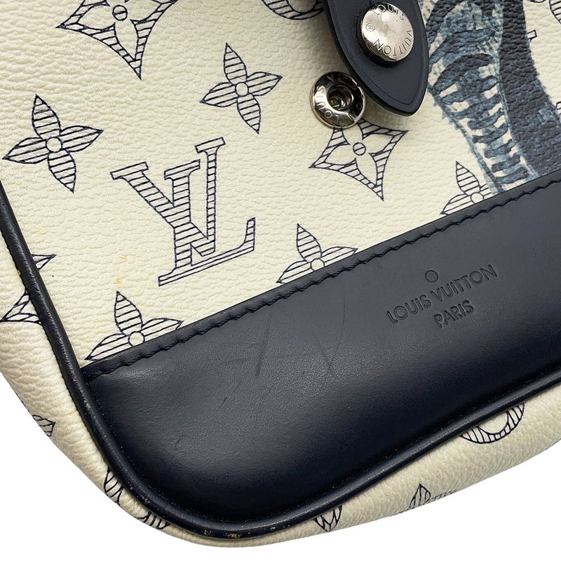 ルイヴィトン ショルダーバッグ メッセンジャーBB モノグラム・サバンナ M54247 LOUIS VUITTON バッグ 白