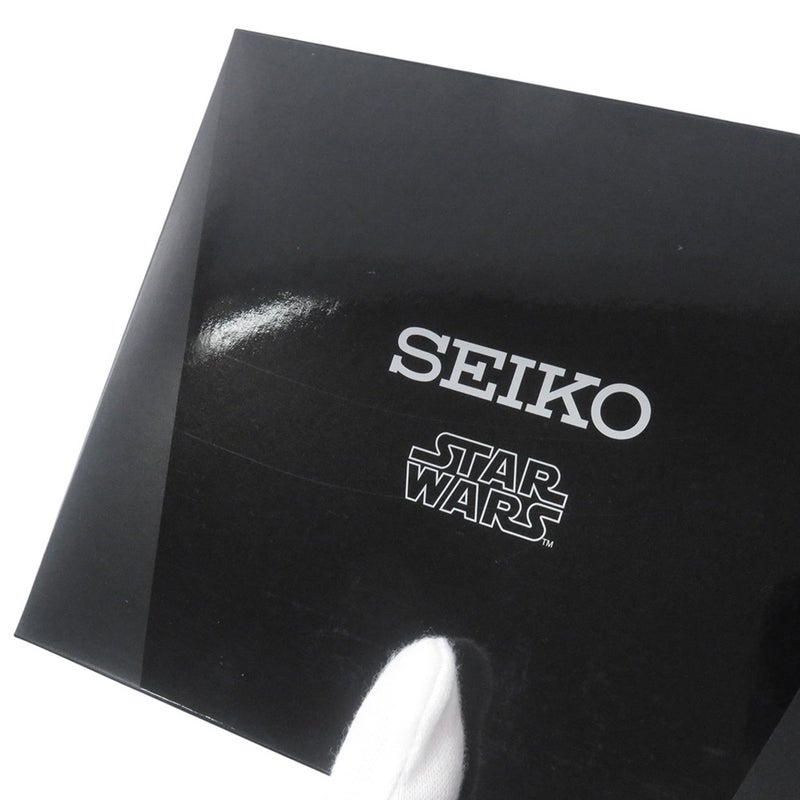 セイコー ブライツ スターウォーズ R2-D2 1000本限定 SDGA005 SEIKO 腕時計 黒/白文字盤 ソーラー電波