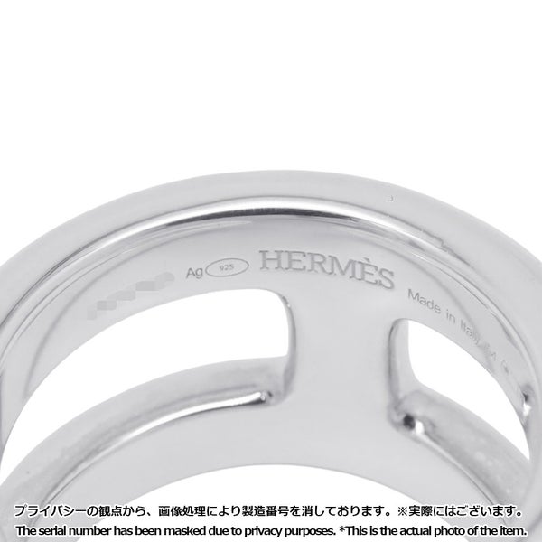 エルメス リング オスモズPM Osmose SV925シルバー リングサイズ54 HERMES ジュエリー 指輪