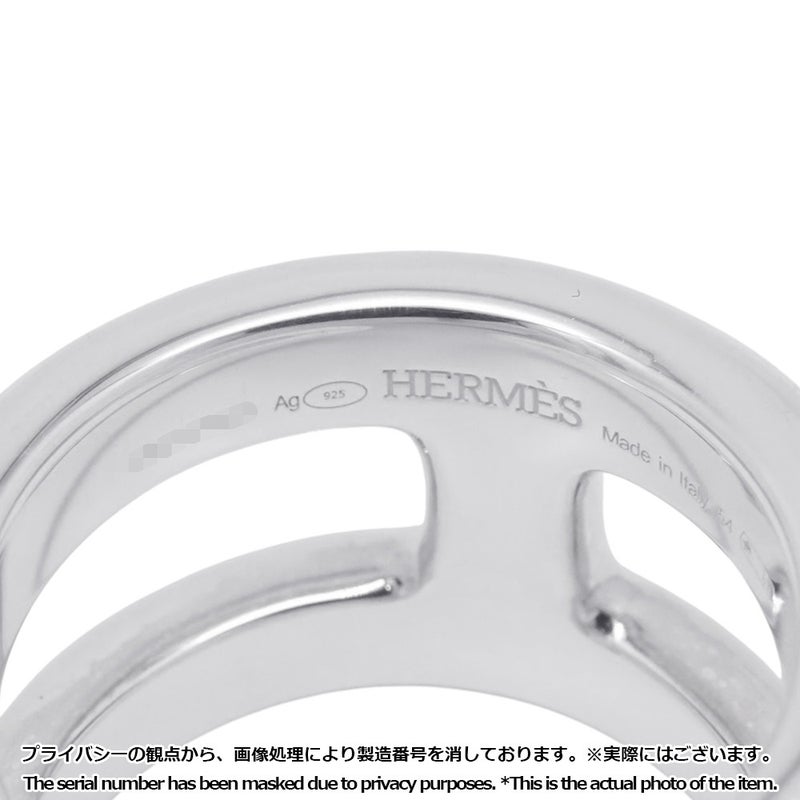 エルメス リング オスモズPM Osmose SV925シルバー リングサイズ54 HERMES ジュエリー 指輪