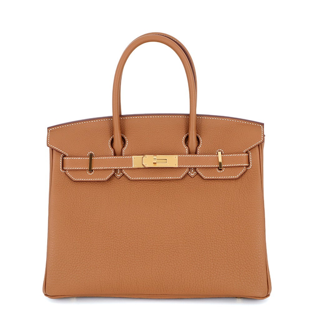 エルメス バーキン30 ゴールド/ゴールド金具 トゴ K刻印 HERMES Birkin