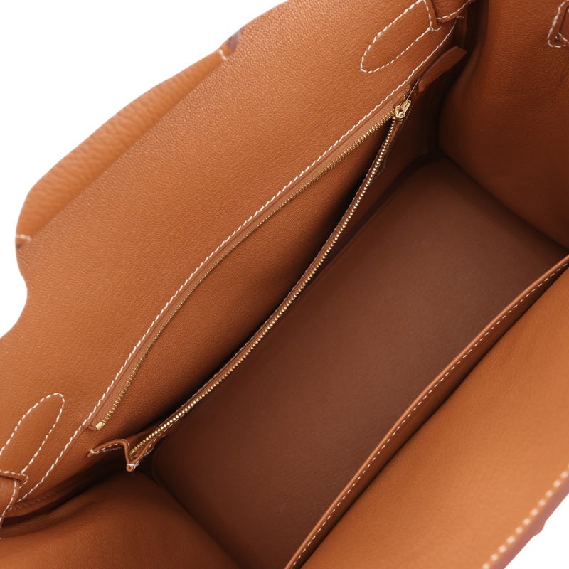 エルメス バーキン30 ゴールド/ゴールド金具 トゴ K刻印 HERMES Birkin ハンドバッグ