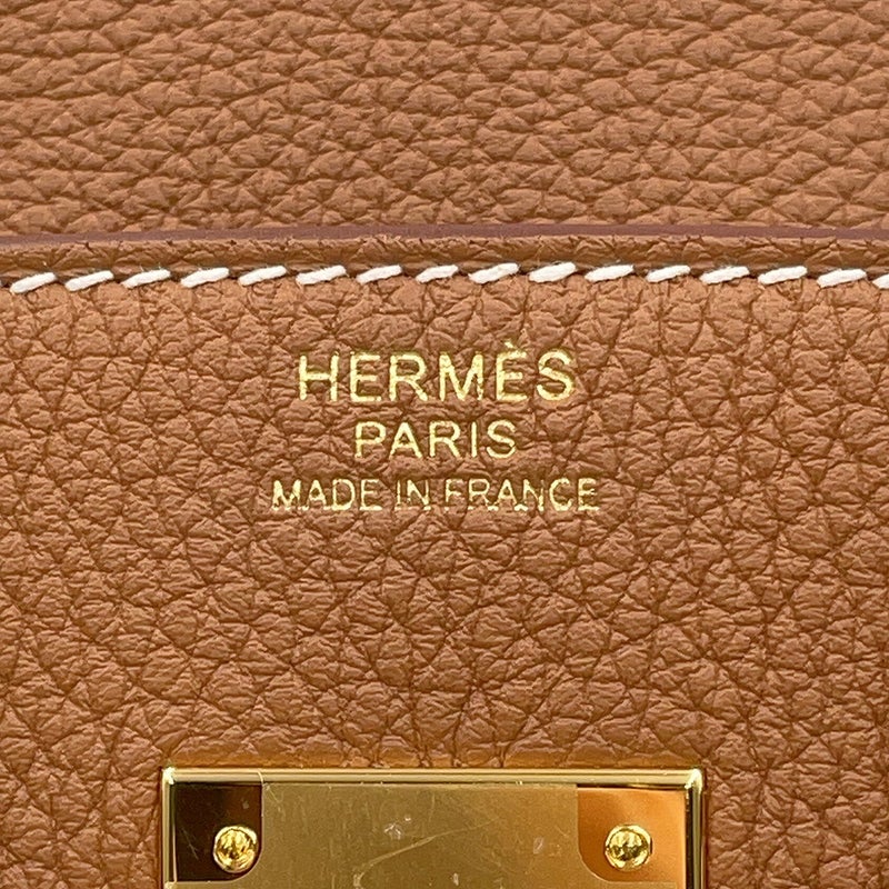エルメス バーキン30 ゴールド/ゴールド金具 トゴ K刻印 HERMES Birkin ハンドバッグ