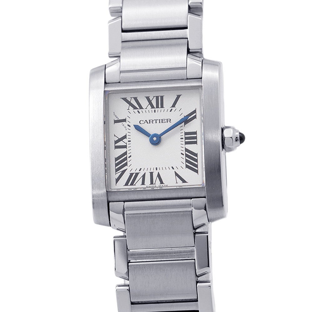 カルティエ タンク フランセーズ SM W51008Q3 Cartier 腕時計 シルバー
