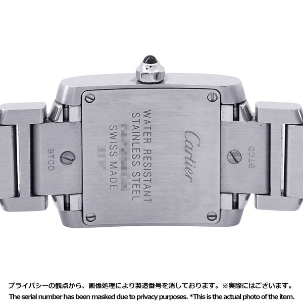 カルティエ タンク フランセーズ SM W51008Q3 Cartier 腕時計 シルバー文字盤 クォーツ