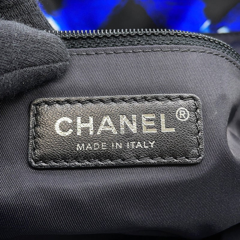 シャネル ショルダーバッグ エアライン ナイロン CAHNEL バッグ ２way トートバッグ 黒