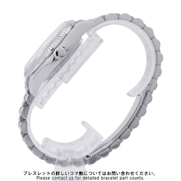 ロレックス デイトジャスト36 SS/K18 ランダムシリアル ルーレット 116234G ROLEX 腕時計 ホワイトシェル文字盤 10Pダイヤ