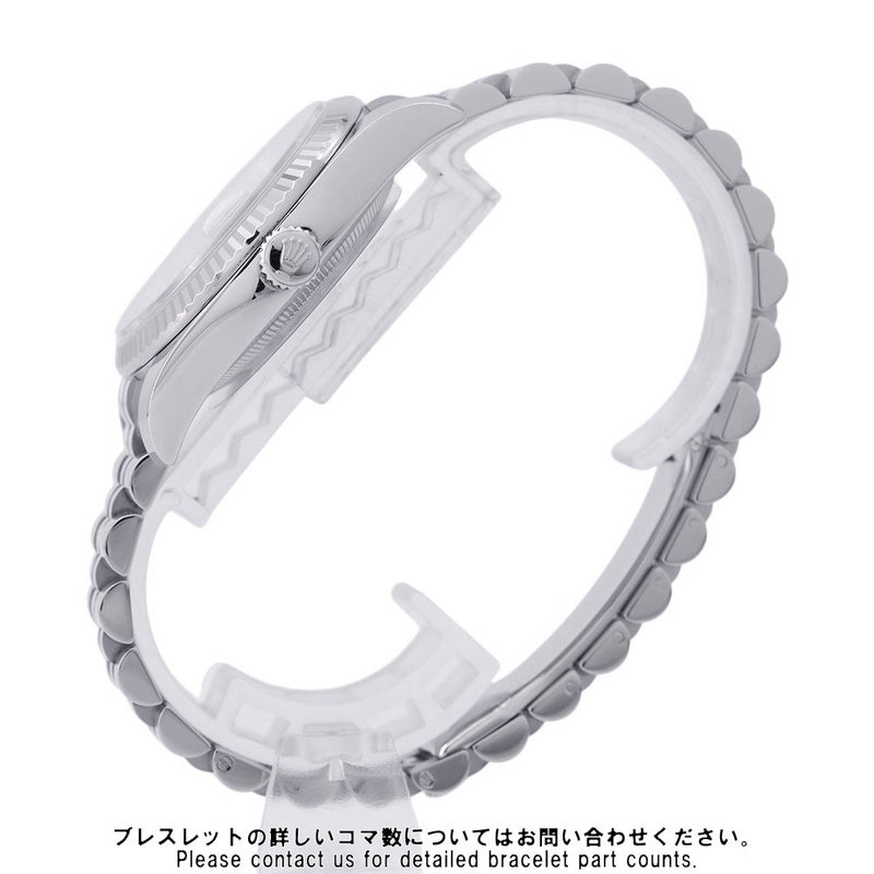 ロレックス デイトジャスト36 SS/K18 ランダムシリアル ルーレット 116234G ROLEX 腕時計 ホワイトシェル文字盤 10Pダイヤ
