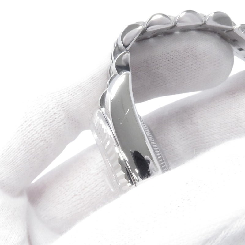 ロレックス デイトジャスト36 SS/K18 ランダムシリアル ルーレット 116234G ROLEX 腕時計 ホワイトシェル文字盤 10Pダイヤ
