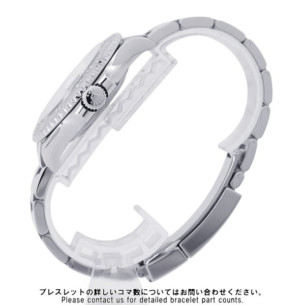 ロレックス ヨットマスター ロレジウム SS/プラチナ ランダムシリアル ルーレット 116622 ROLEX 腕時計 ダークロジウム文字盤