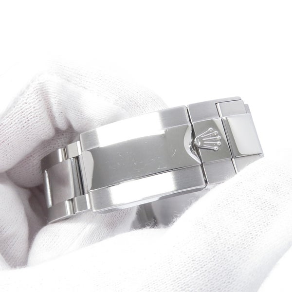 ロレックス ヨットマスター ロレジウム SS/プラチナ ランダムシリアル ルーレット 116622 ROLEX 腕時計 ダークロジウム文字盤
