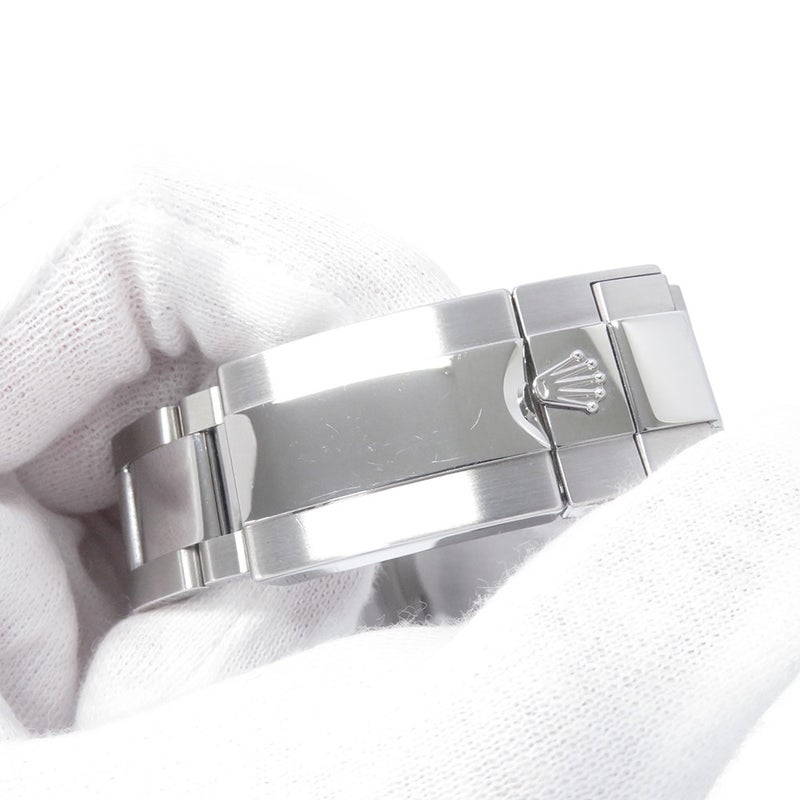 ロレックス ヨットマスター ロレジウム SS/プラチナ ランダムシリアル ルーレット 116622 ROLEX 腕時計 ダークロジウム文字盤