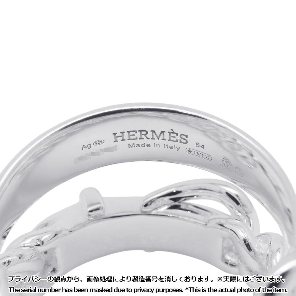 エルメス リング ブックルセリエ アンフレクシブル SV925シルバー