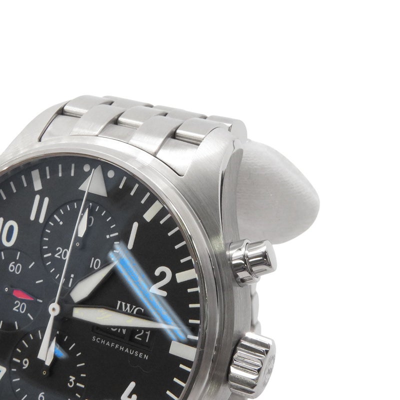 IWC パイロットウォッチ クロノグラフ IW377710 腕時計 ウォッチ 黒文字盤