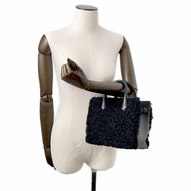 バレンシアガ ハンドバッグ パドロック ヌード ミニ 347237 BALENCIAGA 2wayショルダーバッグ 黒