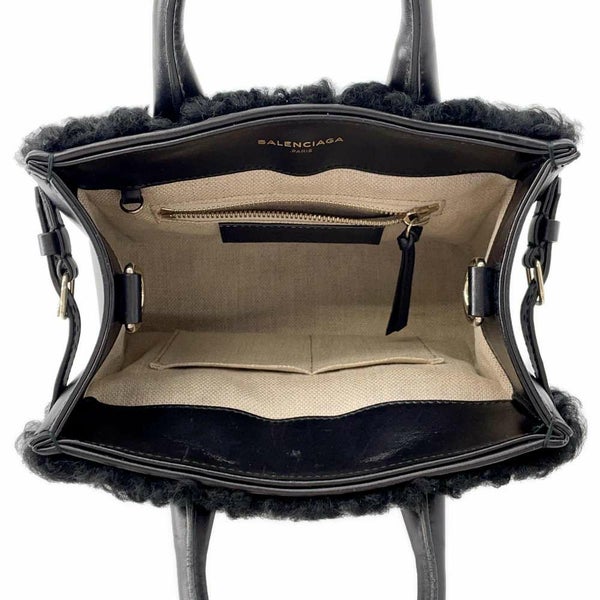 バレンシアガ ハンドバッグ パドロック ヌード ミニ 347237 BALENCIAGA 2wayショルダーバッグ 黒