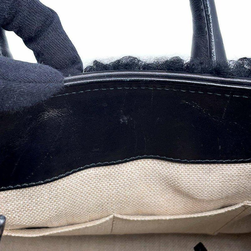 バレンシアガ ハンドバッグ パドロック ヌード ミニ 347237 BALENCIAGA 2wayショルダーバッグ 黒