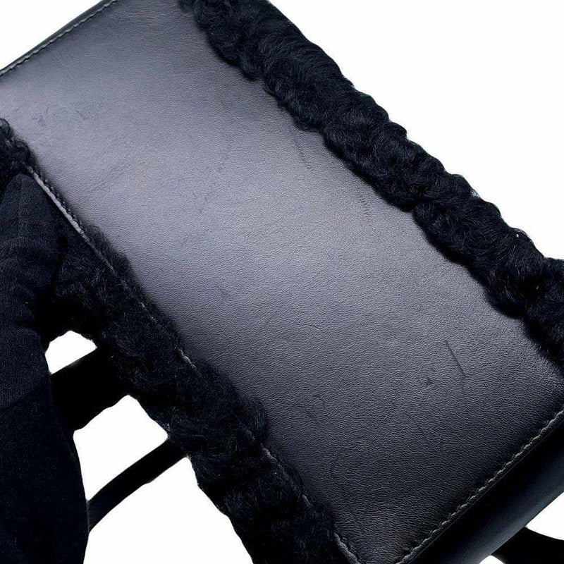 バレンシアガ ハンドバッグ パドロック ヌード ミニ 347237 BALENCIAGA 2wayショルダーバッグ 黒