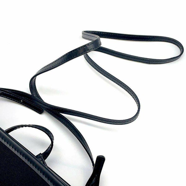 バレンシアガ ハンドバッグ ネイビーカバ XS 390346 BALENCIAGA バッグ 2wayショルダーバッグ黒 ポーチ付き