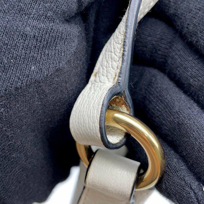 プラダ ショルダーバッグ マドラス レザー 5BC105 Miu Miu ワンショルダーバッグ ハンドバッグ 白