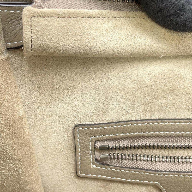 セリーヌ ハンドバッグ ラゲージ マイクロ ショッパー レザー 167793 CELINE バッグ