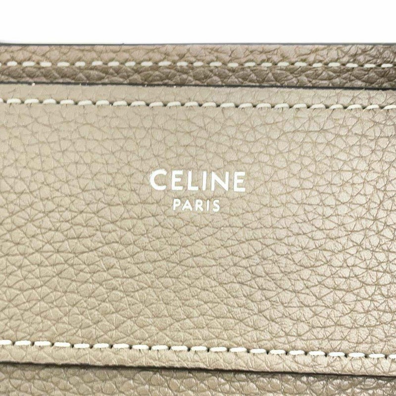 セリーヌ ハンドバッグ ラゲージ マイクロ ショッパー レザー 167793 CELINE バッグ
